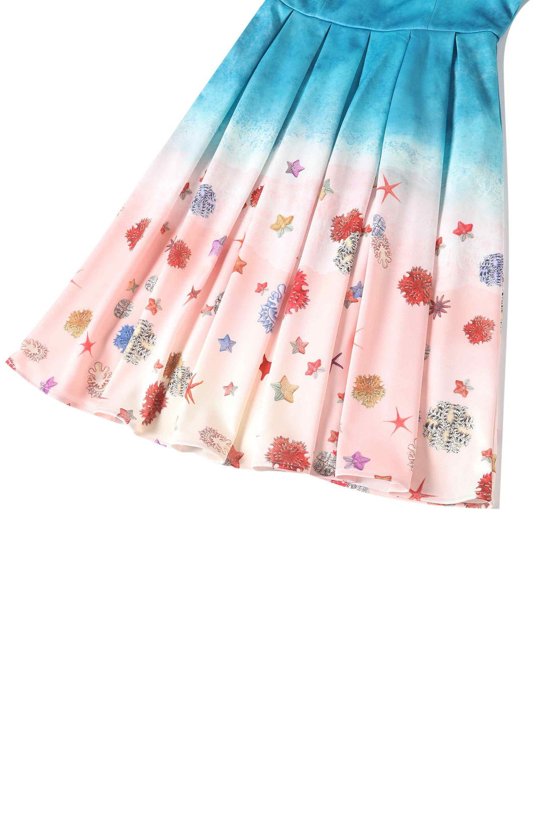 Close up view of Amanda Seaside Dress | 50s Style Dress