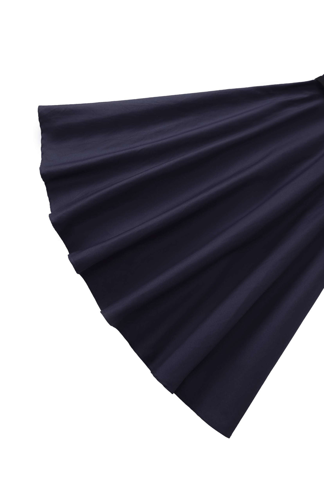 Close up view of Susan Navy Blue Dress | Vintage Party Dress