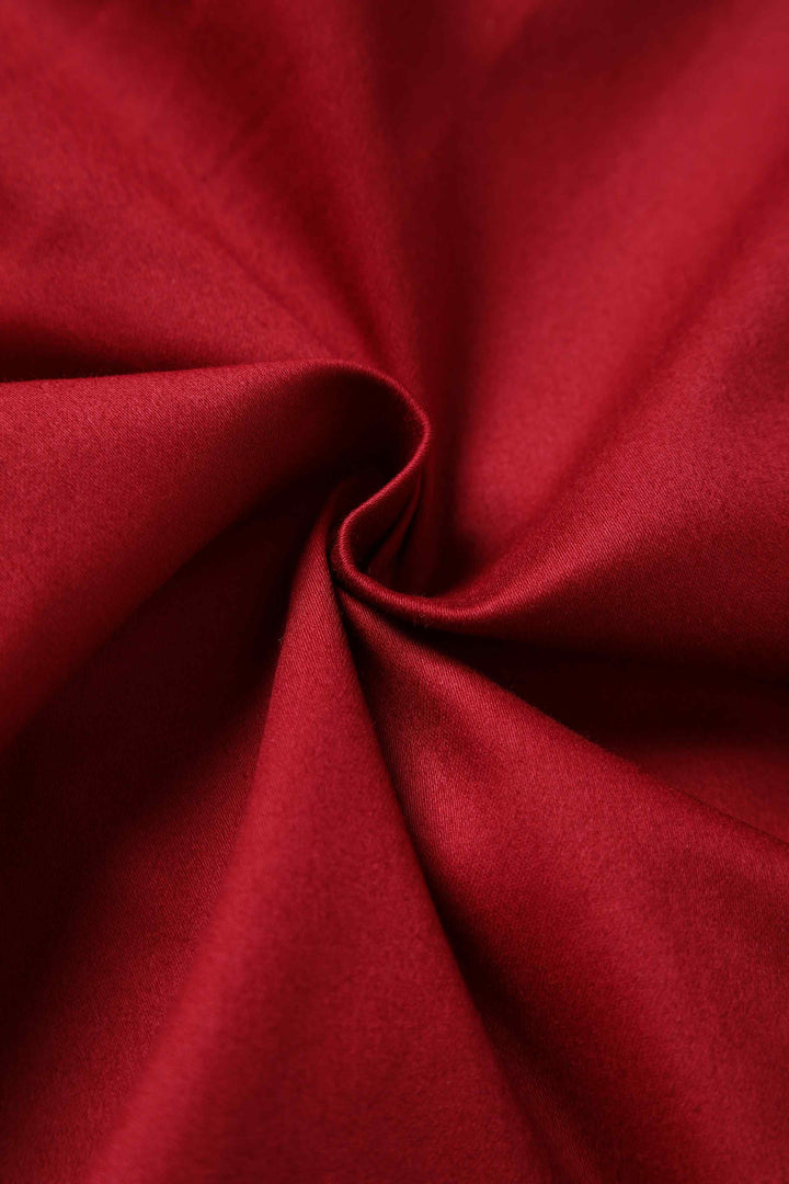 Fabric of Burgundy Off Shoulder Swing Dress | Rockabilly Style
