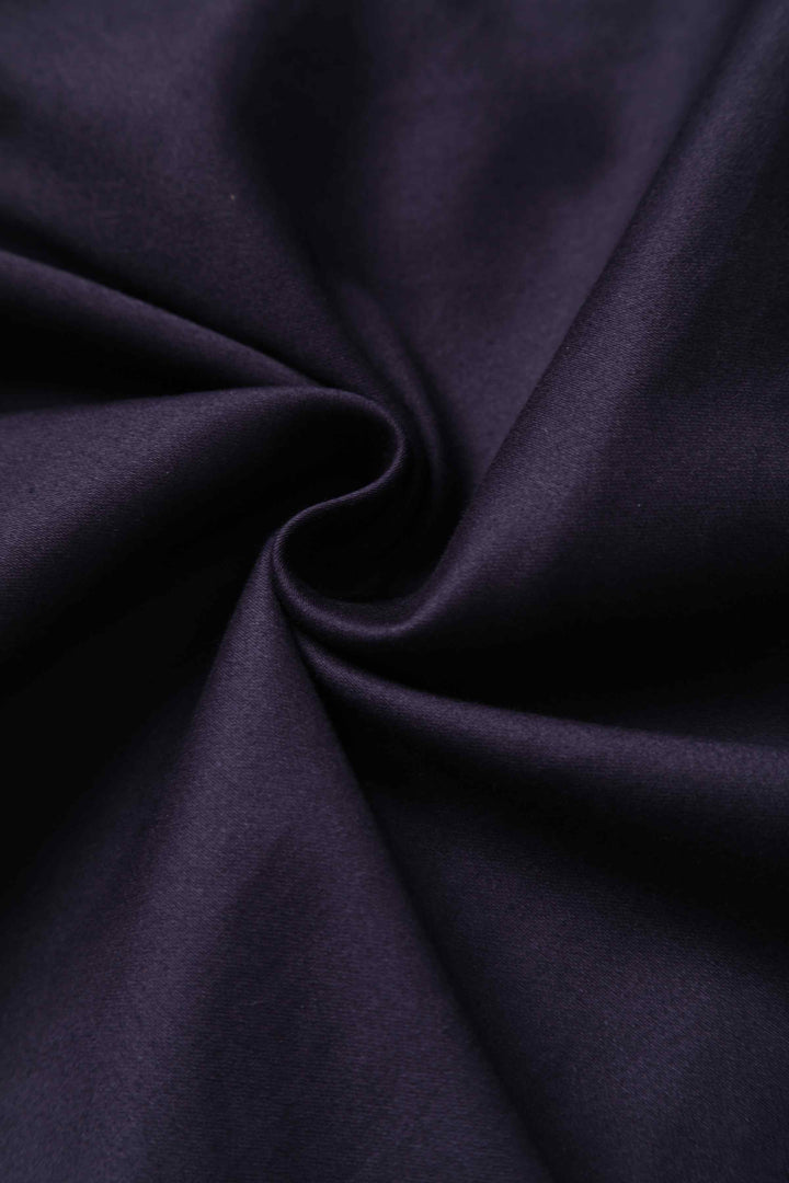 Fabric of Darlene Navy Roll Collar Dress