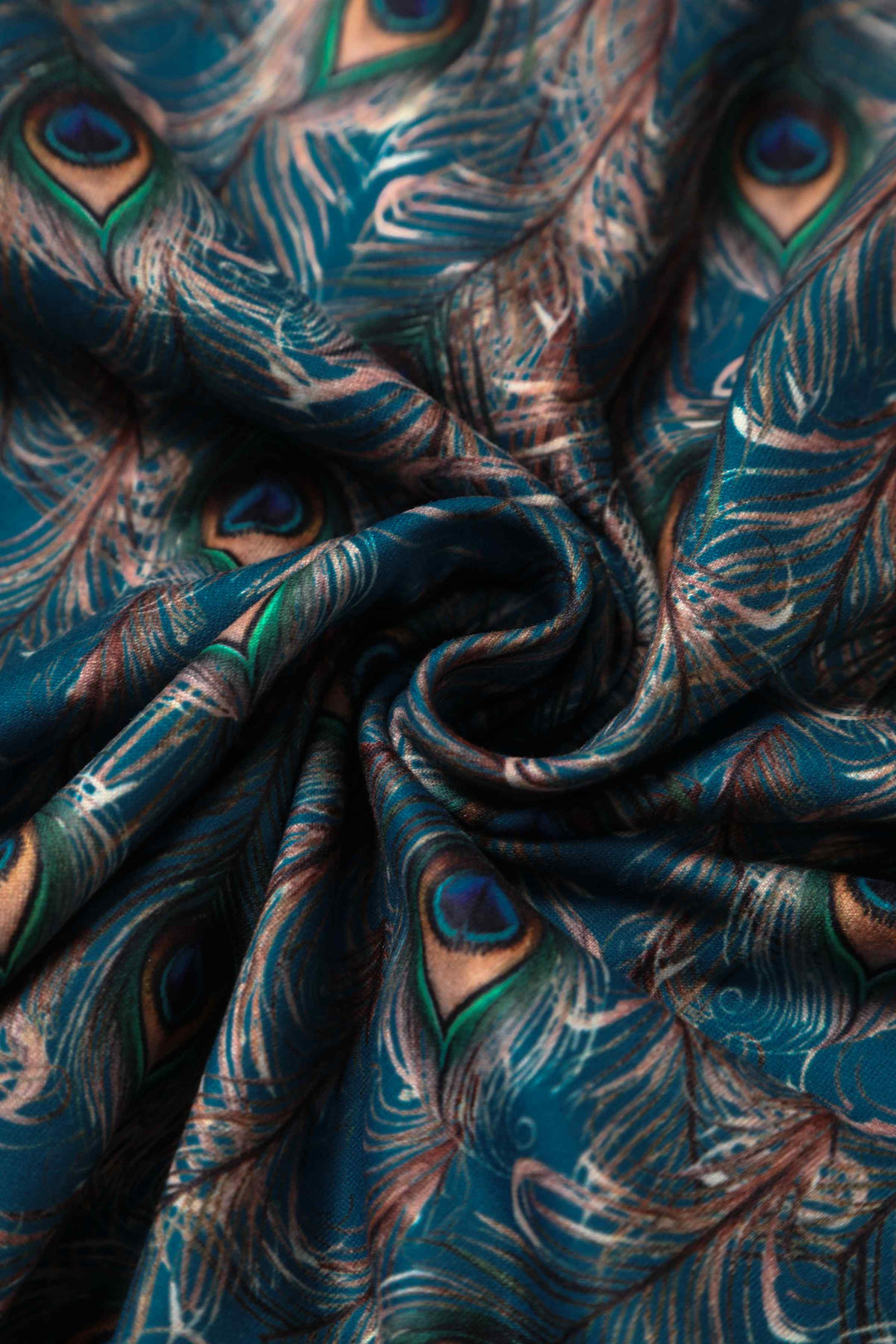 Fabric of Donna Peacock Feather Tea Dress