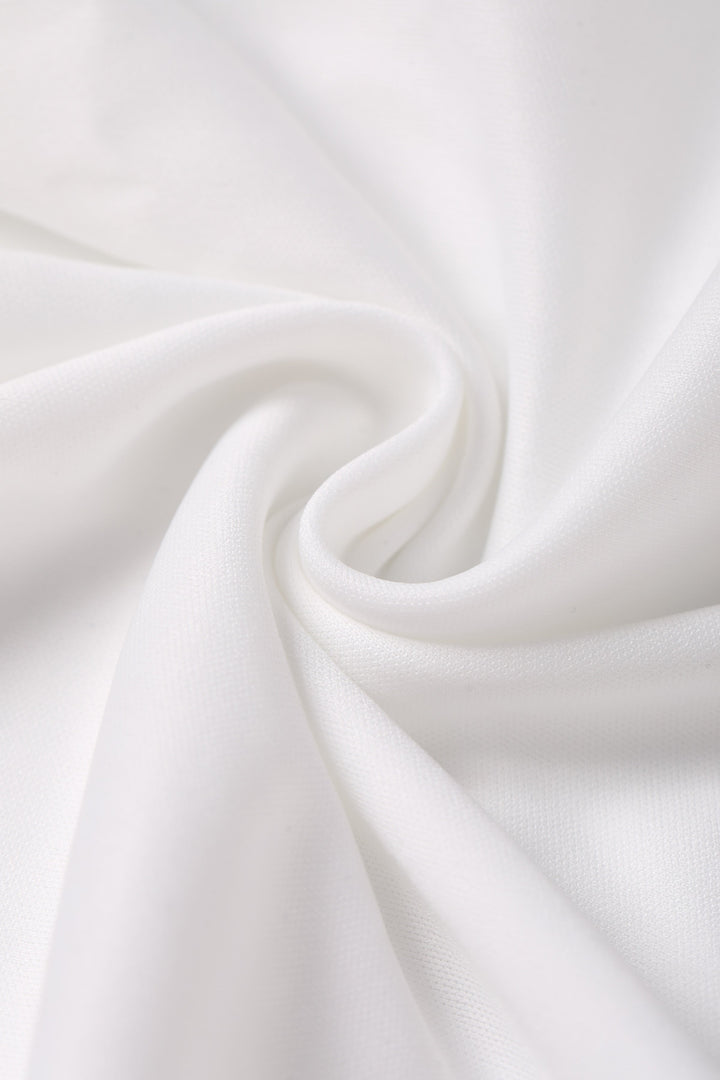 Fabric of Hattie White 3-Tier Net Petticoat, 25.5 Inches