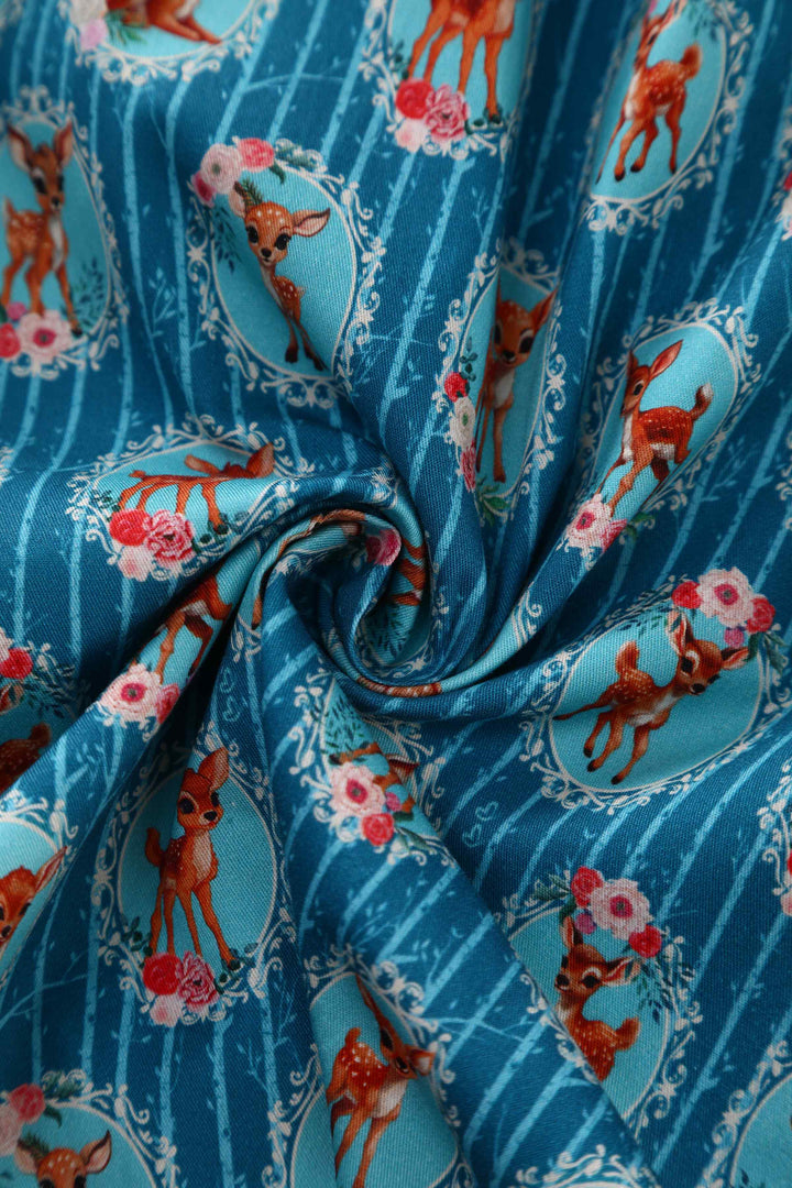 Fabric of Mabel Baby Deer Dress | Fairytale Inspired