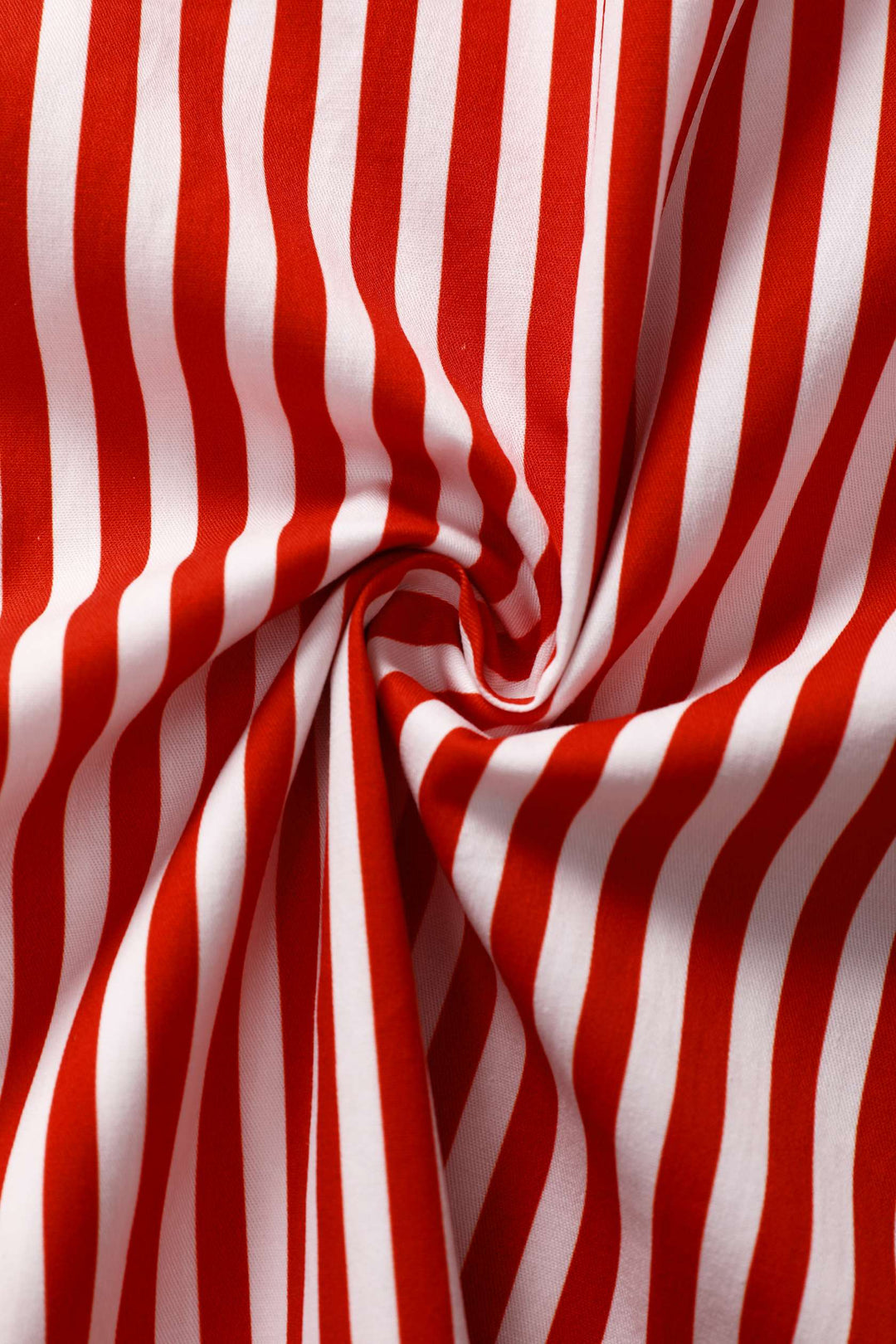 Mabel Red Bengal Striped Shirt Dress