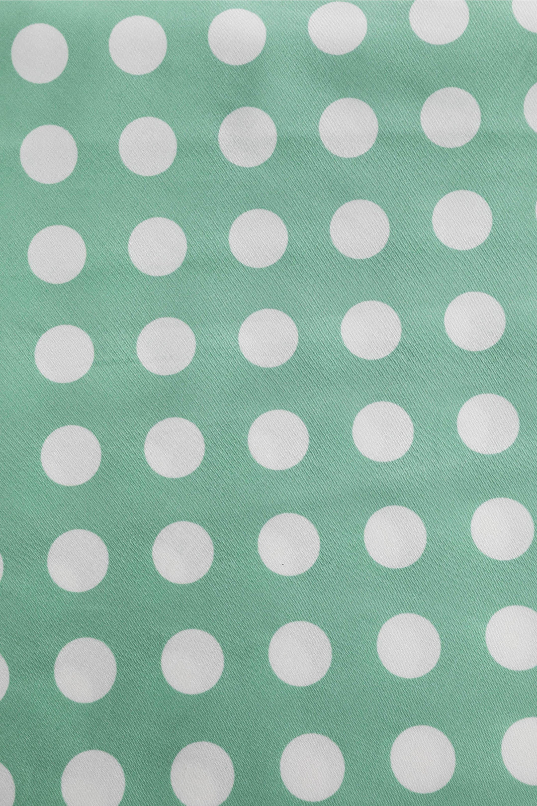 Print of Maisie Sage Green & White Polka Dot Skirt | Polka Dot Midi Skirt