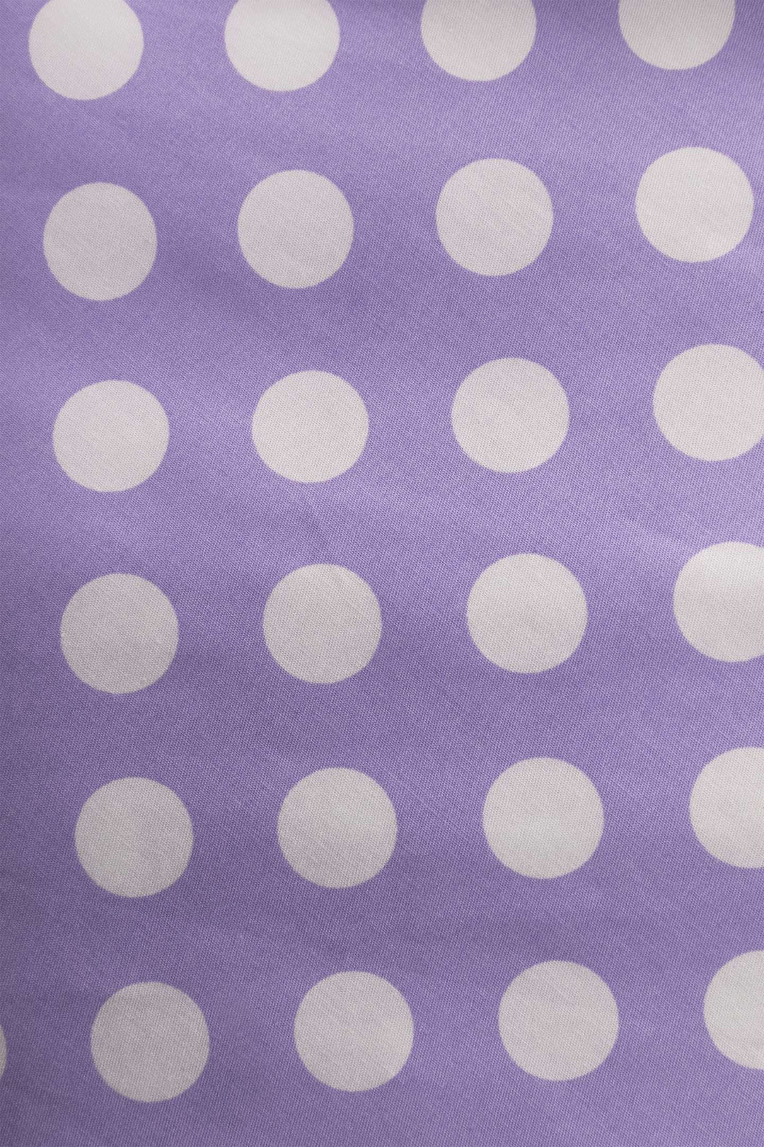 Print of Mollie Shirt Dress in Lilac Polka Dots