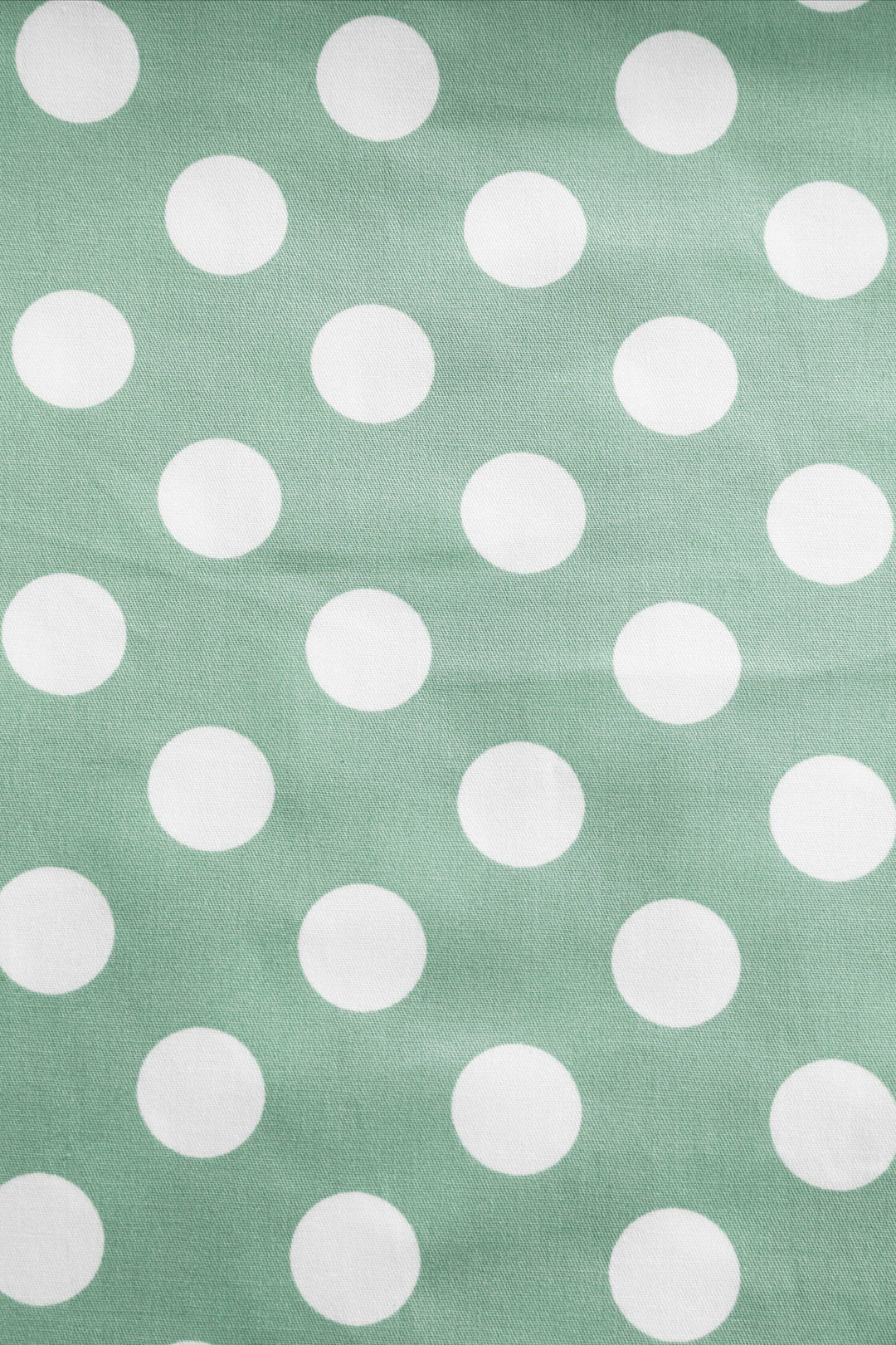Print of Ophelia Sage Green & White Polka Dot Dress