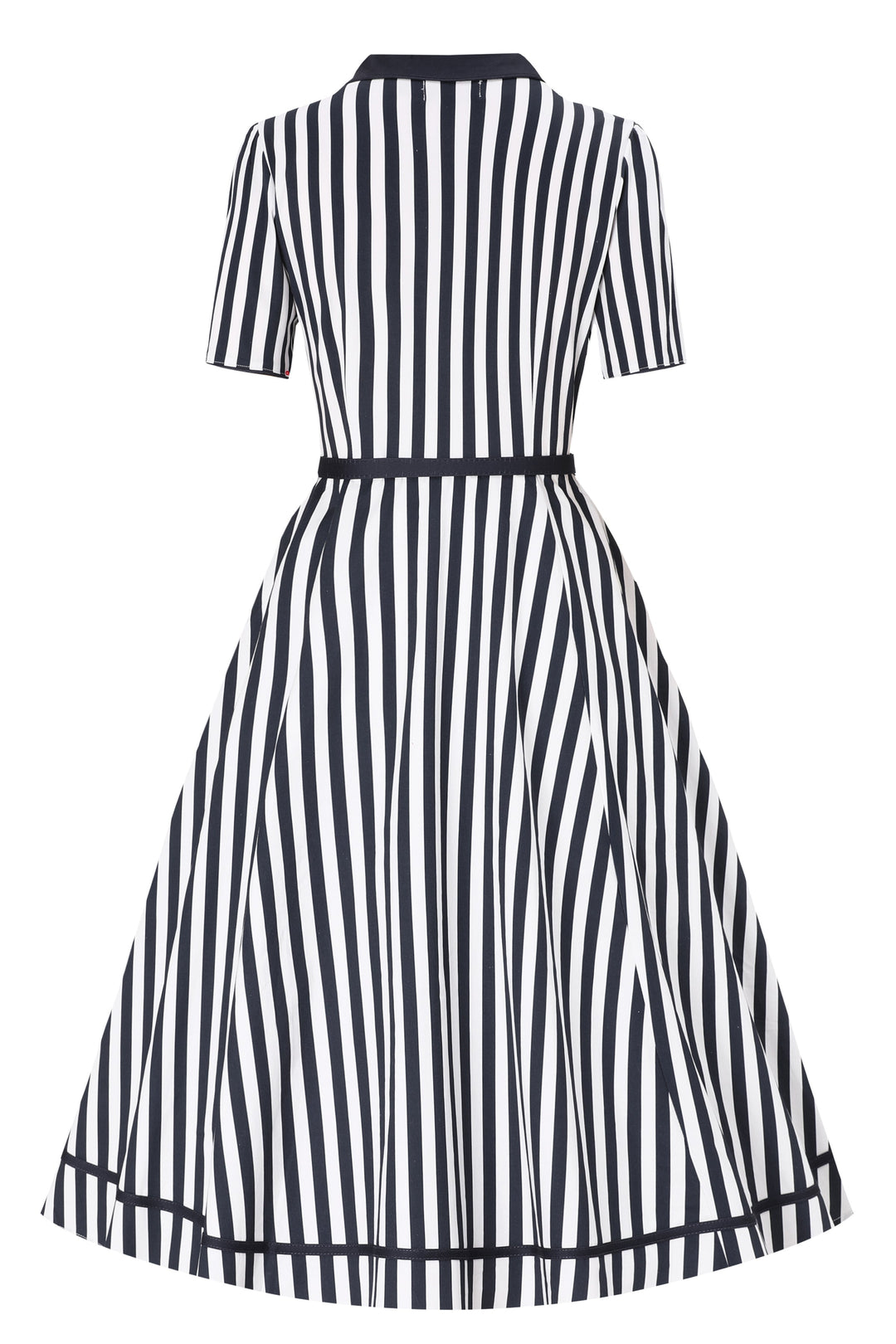 Back view of Mabel Bengal Stripe Dress | Striped Shirt Dress AU