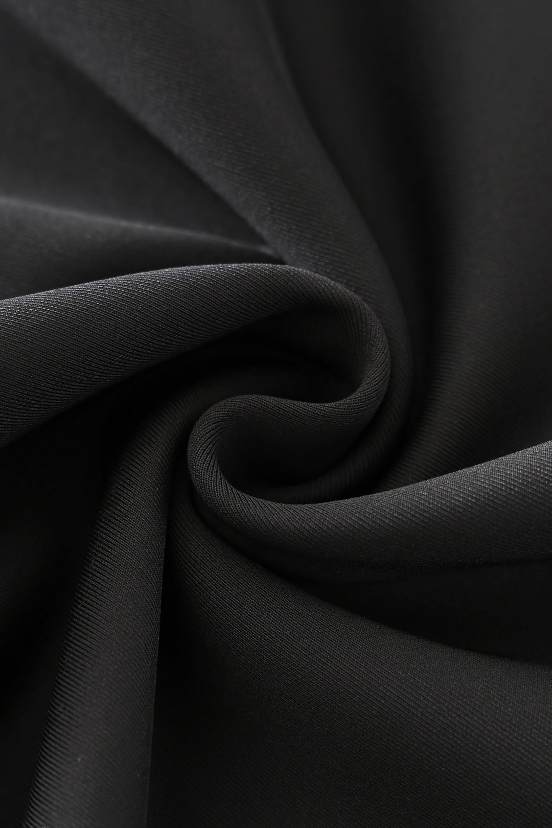 Fabric of Scarlette Black Long Sleeve Midi Dress