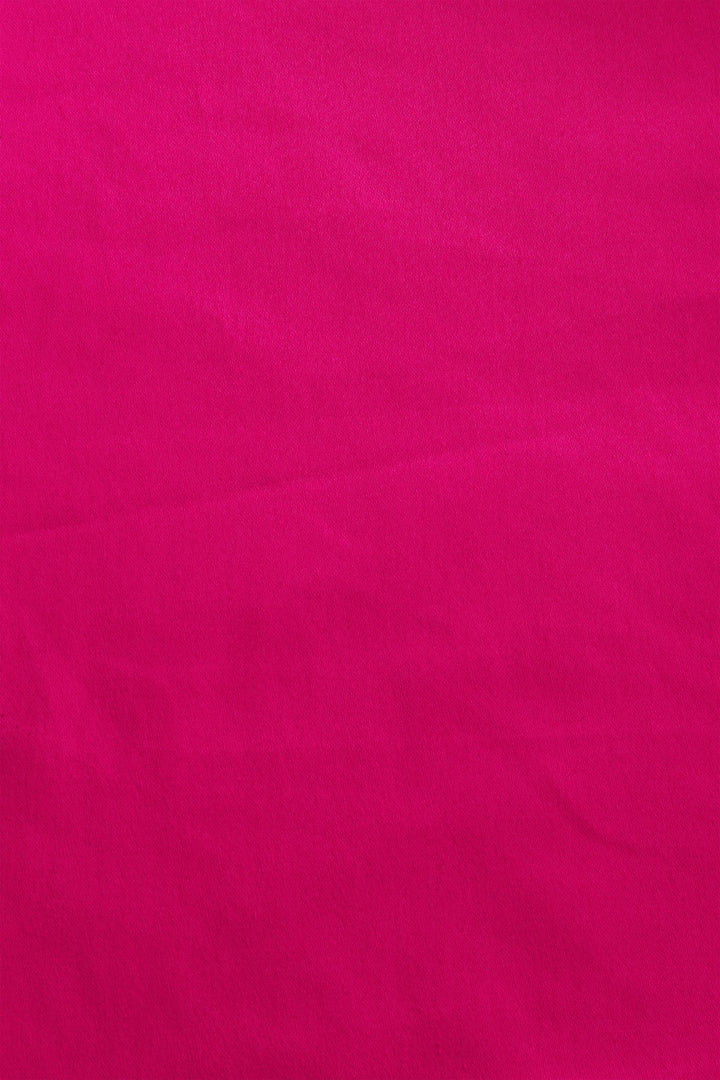 Print of Lily Hot Pink Bardot Midi Dress
