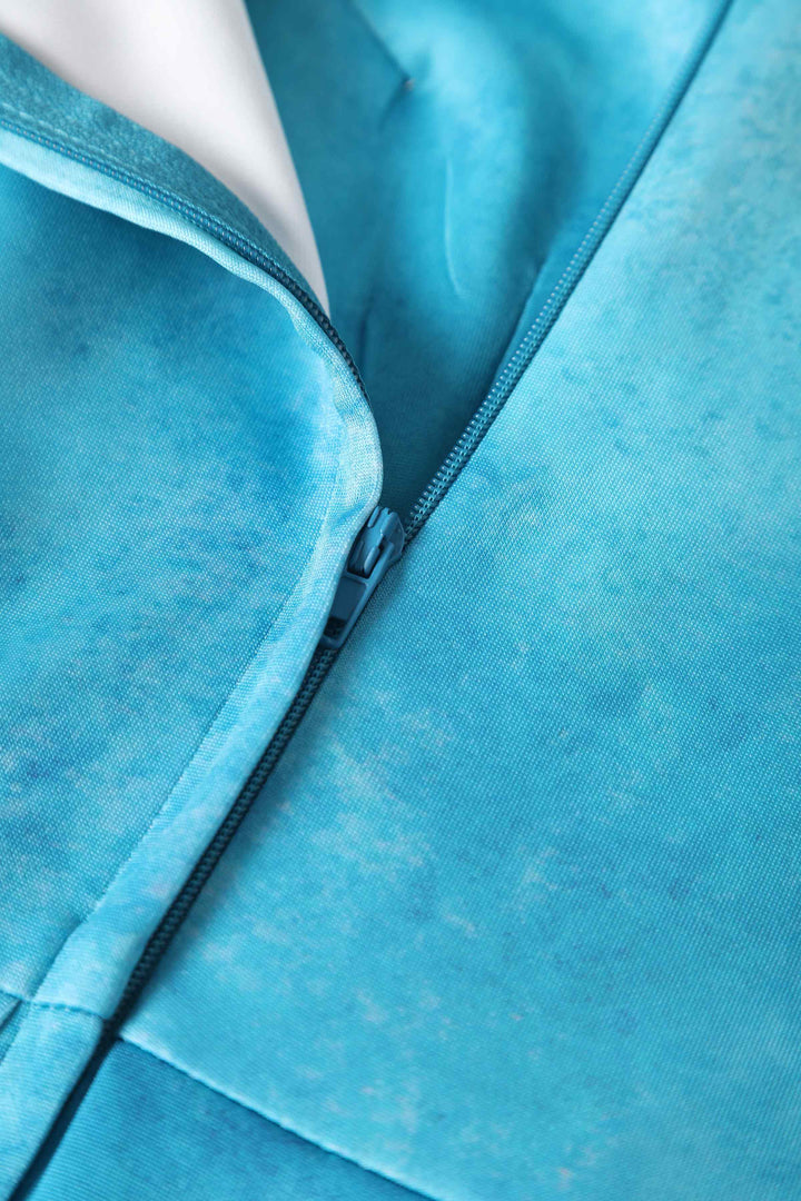 Zipper of Amanda Seaside Dress | 50s Style Dress