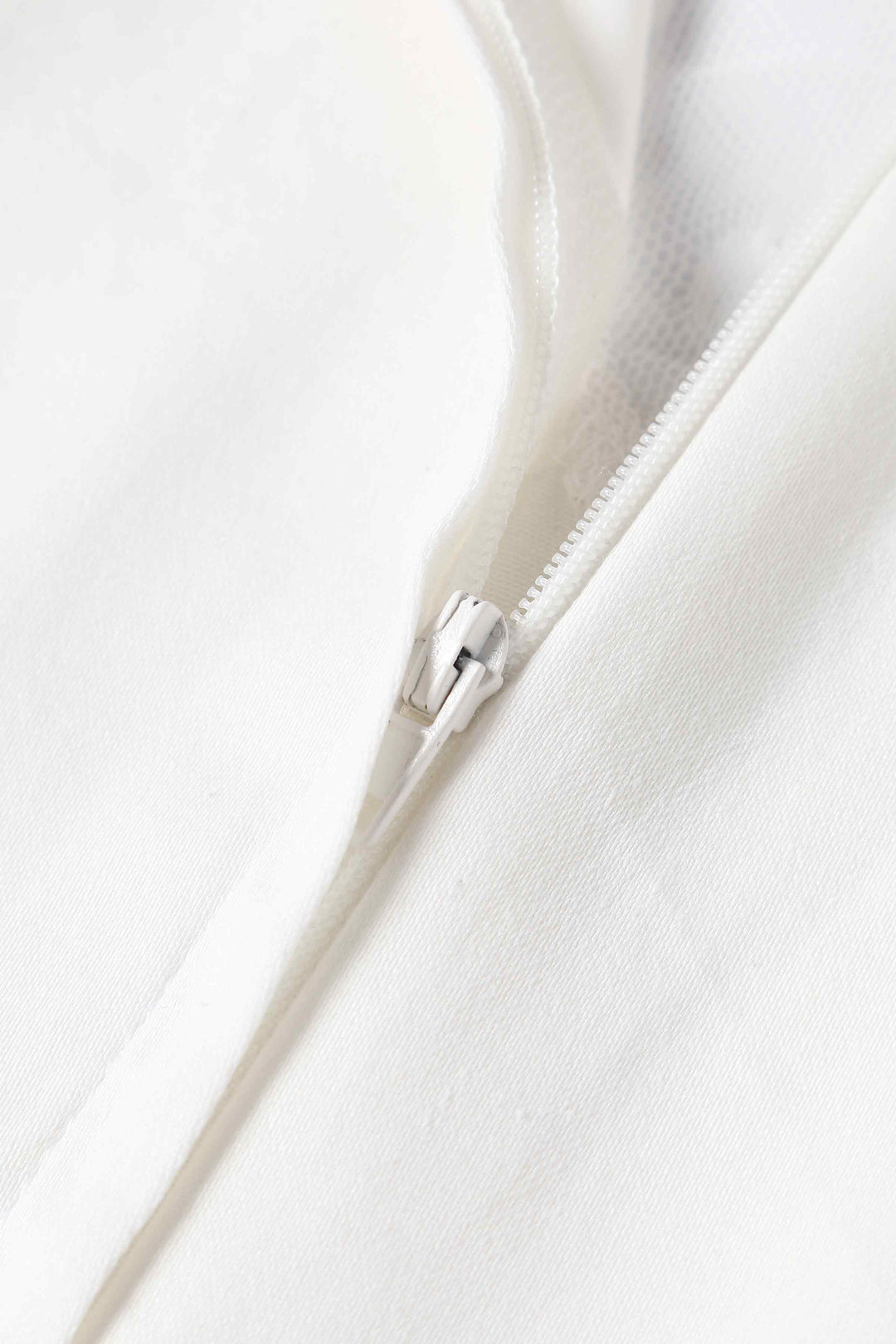 Zipper of Elizabeth Off White Dress