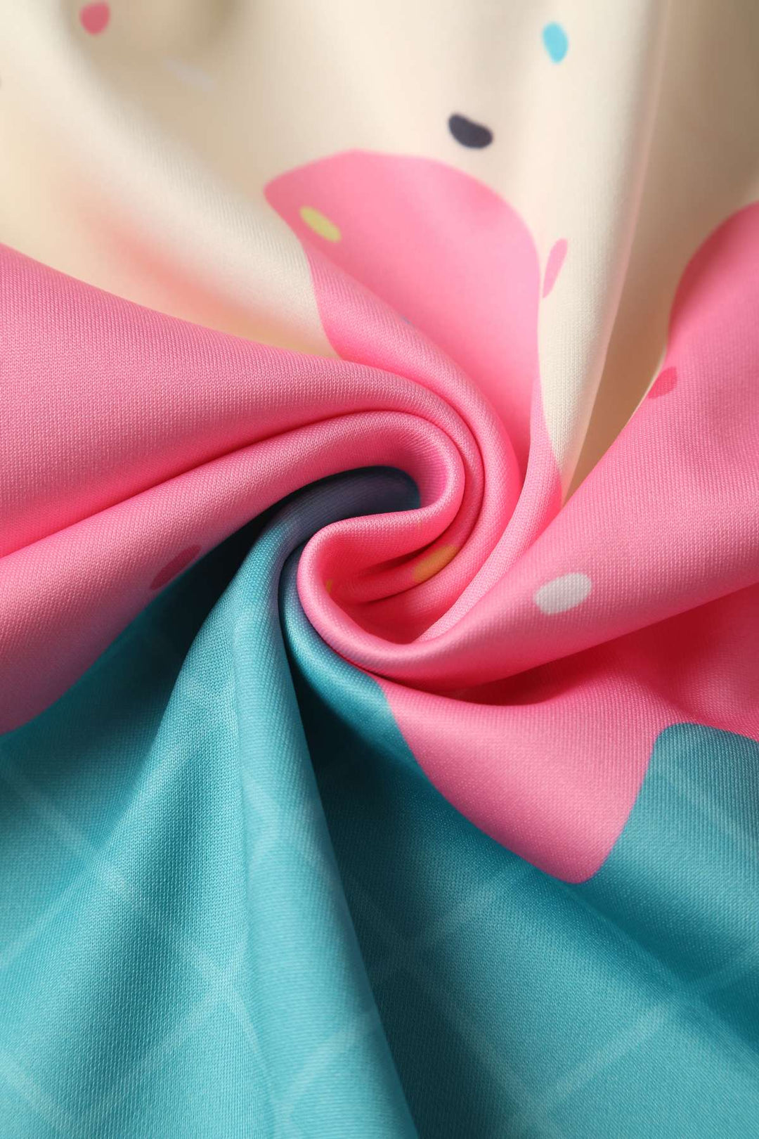 Fabric of Amanda Ice Cream Swing Dress