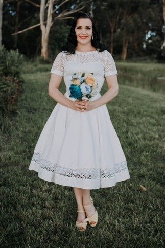 Tess Crochet Lace Wedding Dress
