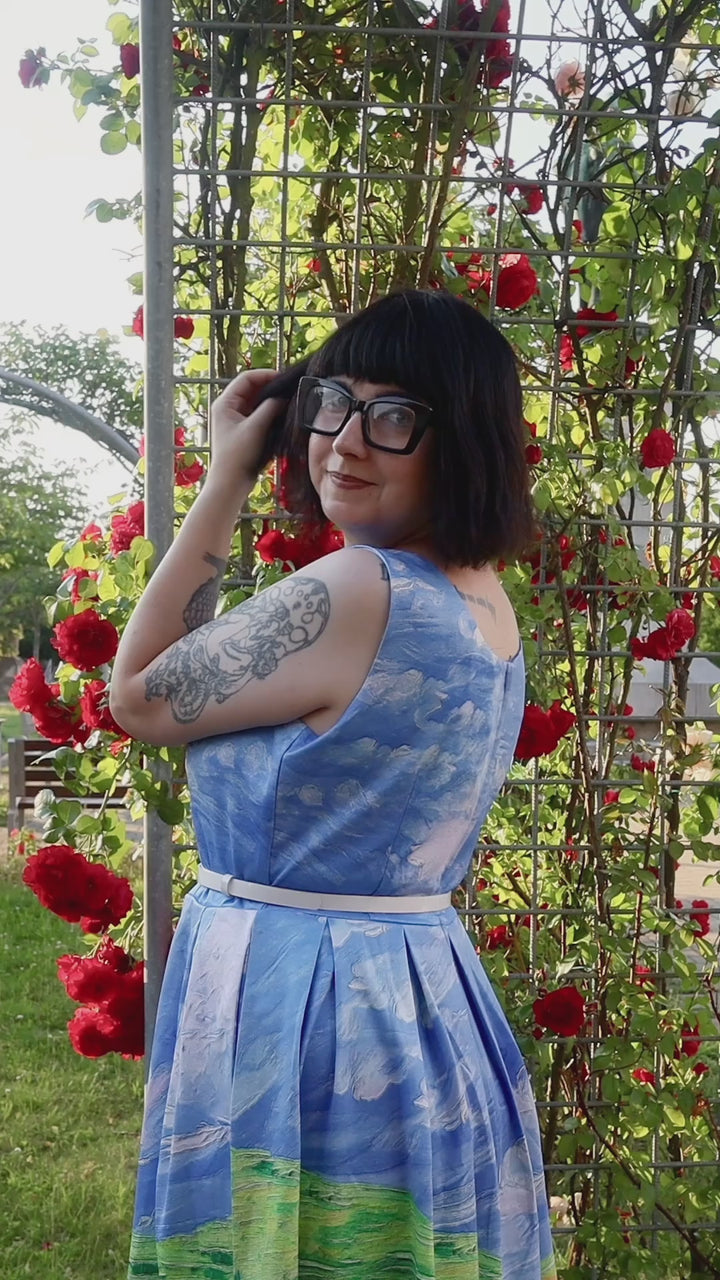Amanda "Purr-fect Adventure" Swing Dress