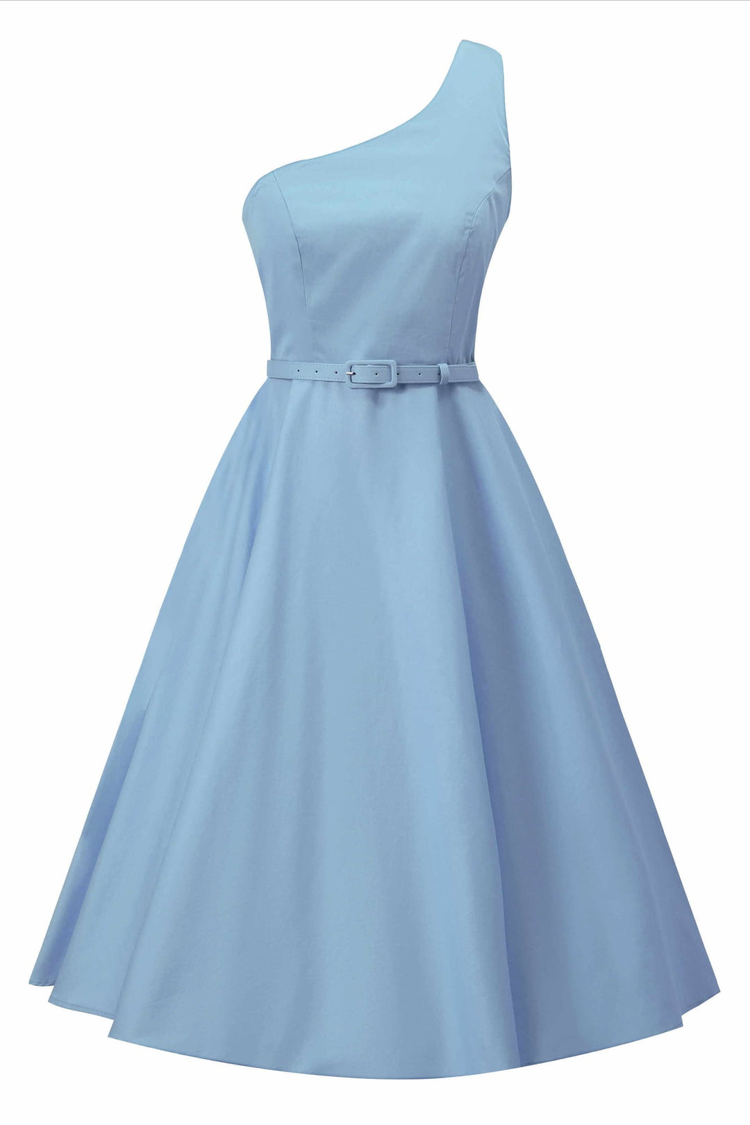 Susan Baby Blue Assymetrical Dress